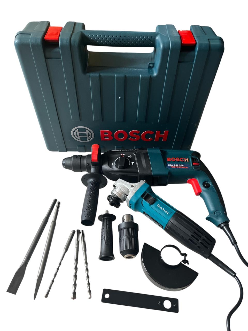 combo taladro rotomartillo y pulidora